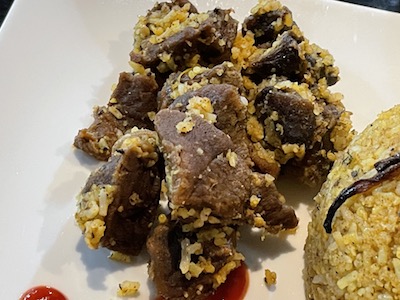 マトンビリヤニと豚肉デビル4