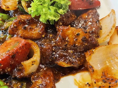 マトンビリヤニと豚肉デビル7