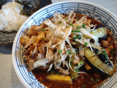 ゴロゴロ秋野菜と粗挽き豚挽肉のスープカレー1