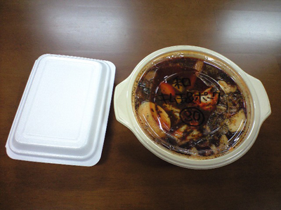 キムチとポークの韓流カリー1