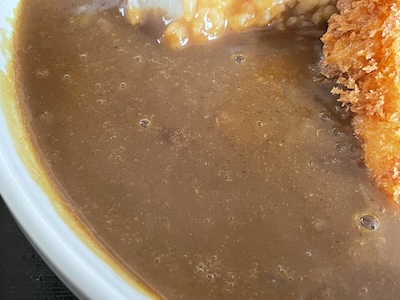 カレーと味噌汁3