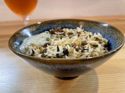 鹿肉ビリヤニ1