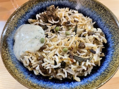 鹿肉ビリヤニ2