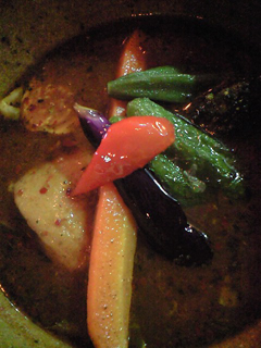 豚の角煮のスープカレー2