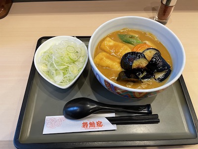 カレーきしめん1