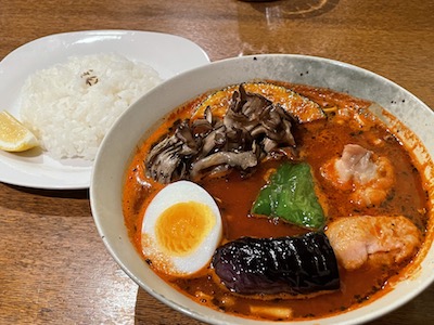 きのことチキン1
