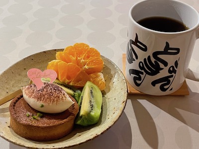 コーヒーとケーキ1