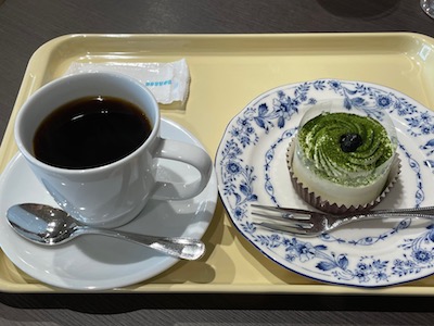 コーヒーとケーキ1