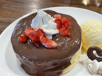 パンケーキとコーヒー3