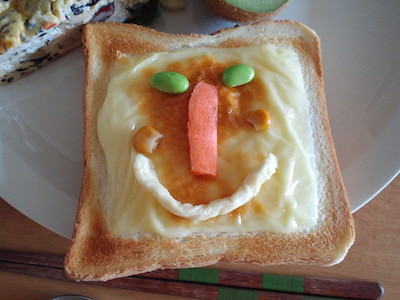 笑顔トースト2