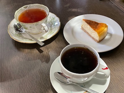 ケーキと飲み物1
